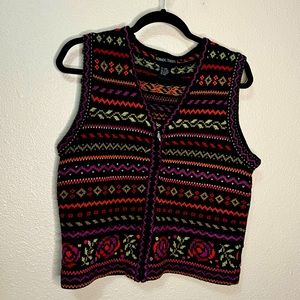 Nomadic Traders Knit Cotton Blend Vest